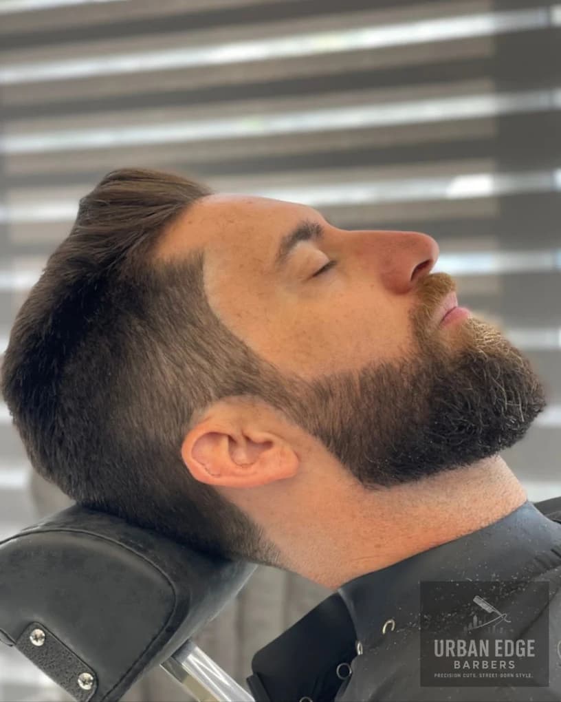 Classic cut with beard trim