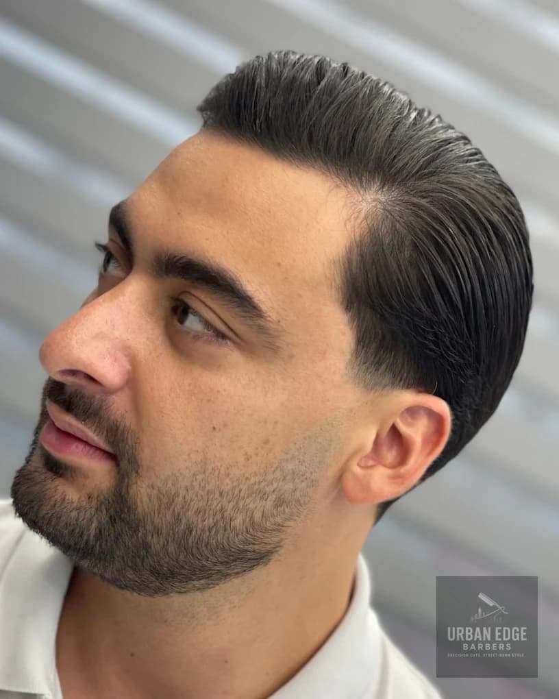 Modern pompadour